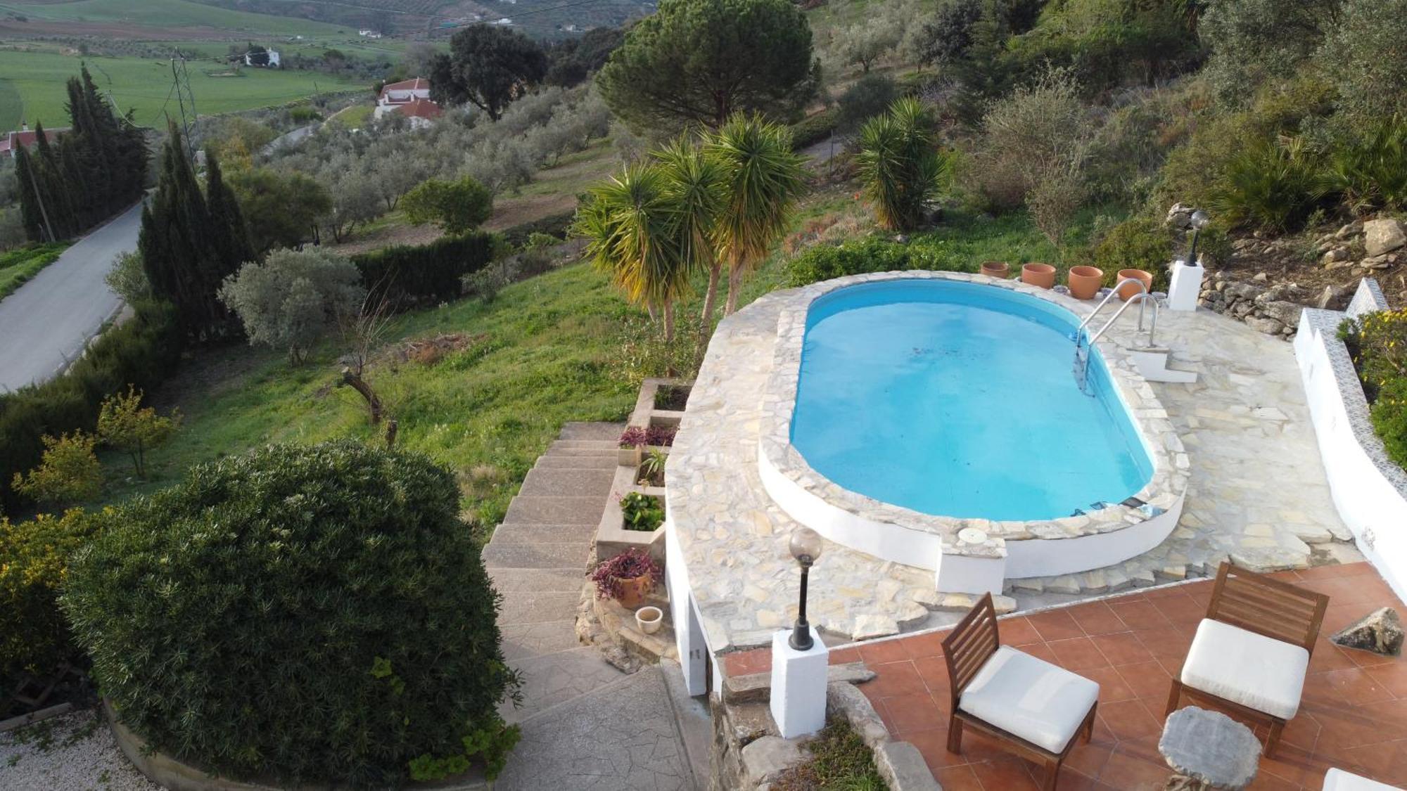 Andalucian Serenity At Cortijo Lucero Villa Villanueva de la Concepcion Exterior photo